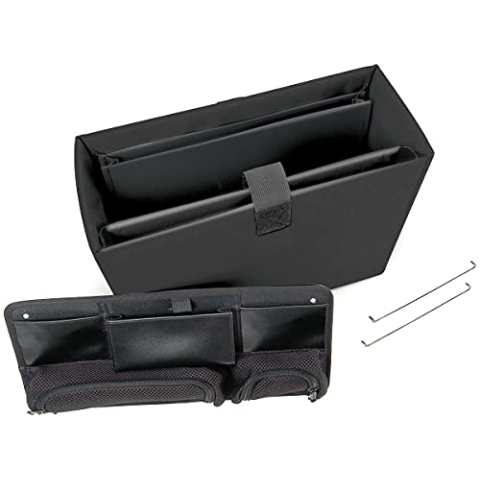 Peli 1436 Bürotrennwandset, Original Peli Protector Case Zubehör, Kompatibel mit: Peli 1430, Farbe: Schwarz