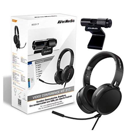 AverMedia BO317 Kit Conference Webcam PW313 + Headset AH313