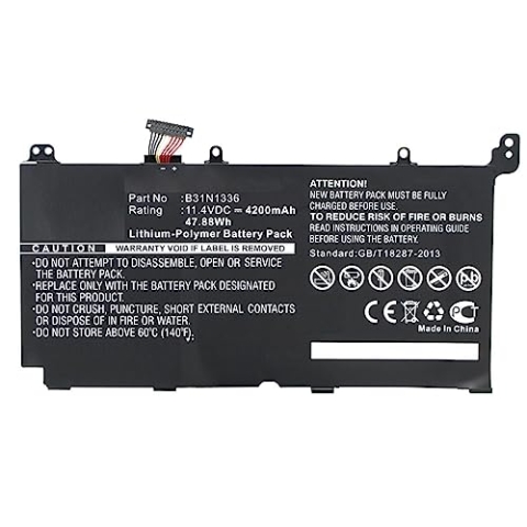 MicroBattery B31N1336 Batterie/Akku – zusätzliche Notebook-Komponenten (Batterie/Akku, ASUS, R553LF, R553LN, R553LN-DM123H, R553LN-DM553H, R553LN-XO078H, R553LN-XO106)
