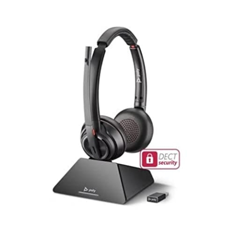 Poly S8220UC-M DECT Headset Savi Stereo USB-C, 209814-02 (Stereo USB-C)