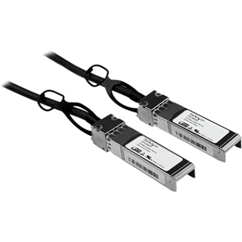 StarTech.com Cisco kompatibles SFP+ Twinax Kabel (2m, 10GBASE-CU SFP+ Direct Attach, passiv, 10Gigabit Kupfer Netzwerkkabel)