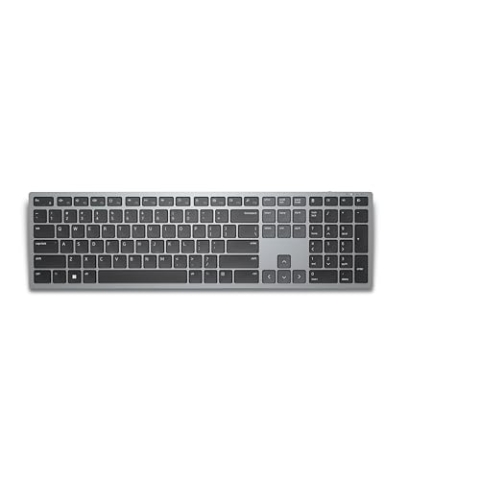 Dell KB700 Tastatur RF Wireless + Bluetooth AZERTY Belgisch Grau