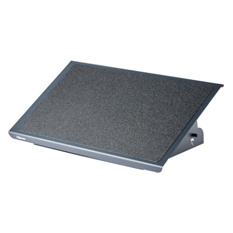Fellowes 8064101 Fußstütze Professional Series robust verstellbar, extra stabile Stahlkonstruktion, schwarz