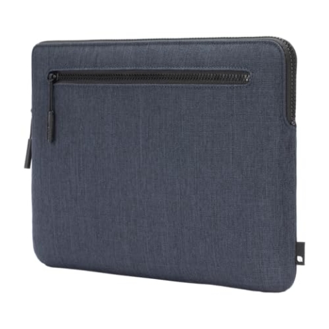 Incase Woolenex Kompakte Laptop-Hülle mit 40,6 cm (16 Zoll) MacBook/Laptop und iPad/Tablet, Computerhülle und Abdeckung, leicht, wetterfest, mit Einschubfach für Zubehör, Heather Navy