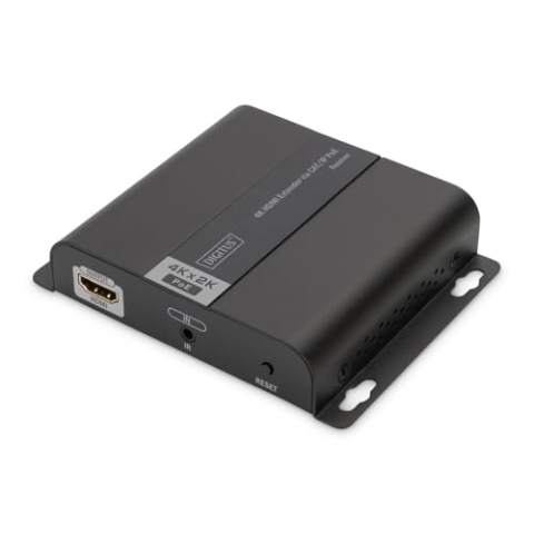 DIGITUS Empfänger-Einheit für HDMI Extender Set (DS-55124) - 4K Ultra-HD 30 Hz - Max. 3840 x 2160 Pixel - Netzwerk-fähig