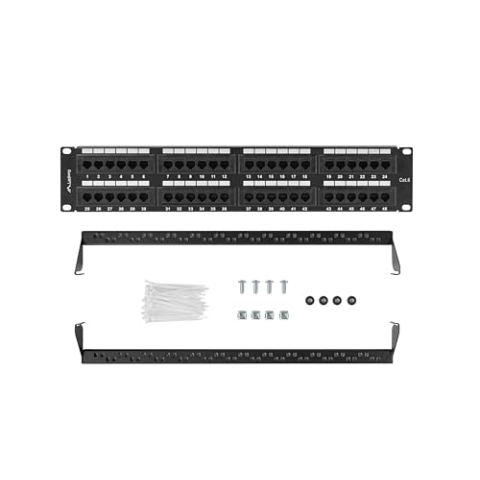 Lanberg Patch Panel 48 Ports 2U 19? Cat.6 schwarz Marke