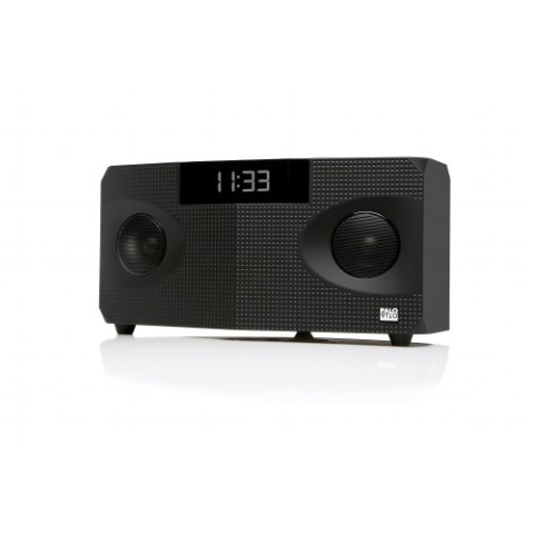 Palo Alto Audio Design Rhombus mit 2.1 Bluetooth/USB Lautsprecher – Schwarz
