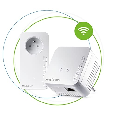 Devolo Magic 1 WiFi Mini weiß 1200 Mbps Magic 1 Mini 8562 (geeignet für Frankreich)