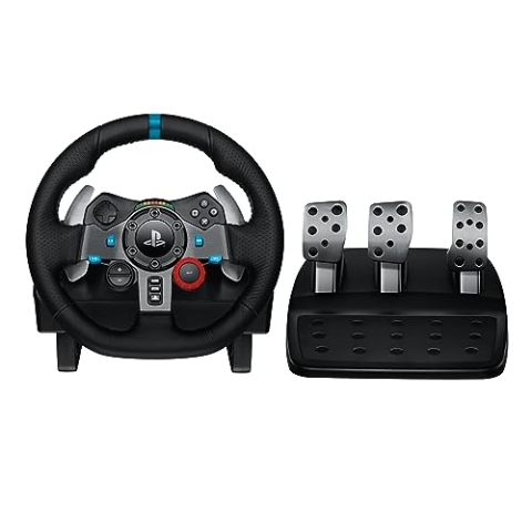 Logitech G29 Driving Force Gaming Rennlenkrad - UK-Stecker, Schwarz