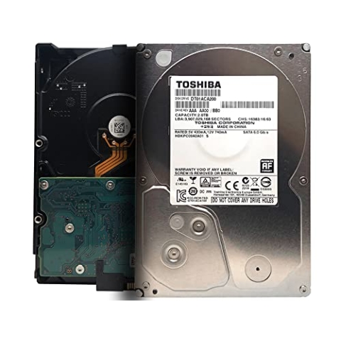 Toshiba DT01ACA200 - HDD 2TB SATA 6.0 GB/S 3.5IN - 2TB 3.5" 7.2k SATA 6Gb/s 64MB Festplatte