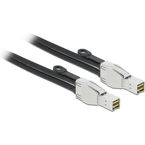 Delock PCI Express Kabel Mini SAS HD SFF-8674 zu SFF-8674 1 m