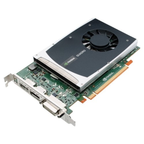 PNY Quadro 2000 Grafikkarte (PCI-e, 1024MB GDDR5 Speicher, DVI, Dual-DP)