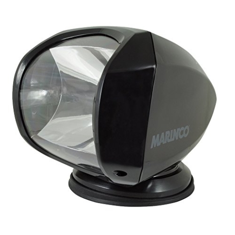 Marinco Electrical Group SPL-12B Kabelloser Strahler, 100 W, 12/24 V, Schwarz