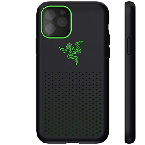 Razer Arctech Pro Black THS Edition - for Apple iPhone 11 Pro Max (Schutzhülle mit Thermaphene Performance Technologie, zertifizierter Schutz bei Stürzen, verbesserte Smartphone Kühlung) Schwarz