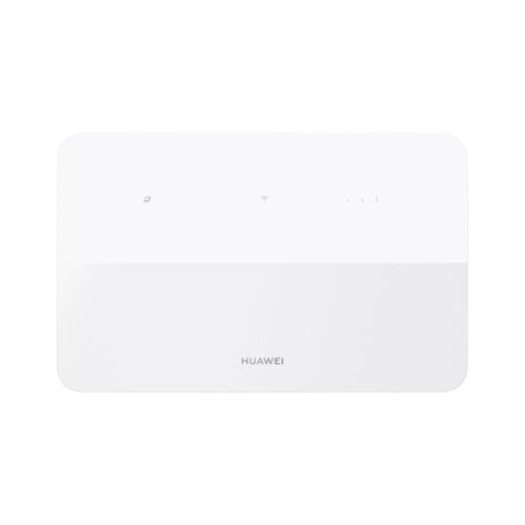 HUAWEI 4G CPE 5, B636, LTE-WLAN-Router mit 400 Mbit/s, Wi-Fi 6, 4G Nano SIM Steckplatz entsperrt, Keine Konfiguration erforderlich, 128 Geräte verbinden，Visualisierte WLAN-Diagnose