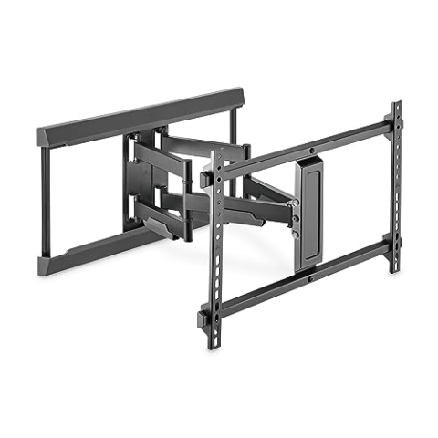 DIGITUS Full-Motion TV-Wandhalterung 37-80", 60 kg Belastung max., VESA 200x100 bis 600x400, Schwarz