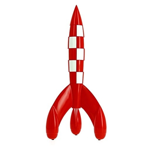 Moulinsart Sammlerstück 46994 (2017), Kunstharz, Rakete, 60 cm