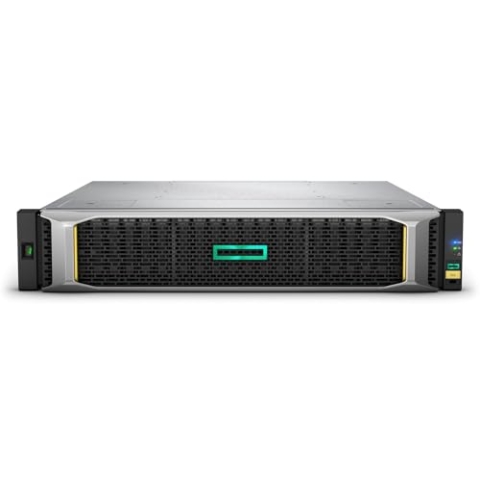 HPE Modular Smart Array 1050 Dual Controller SFF Storage – Laufwerksschacht – 24 Laufwerksschächte (SAS-2) – iSCSI (1 GbE) (extern) – Rack-montierbar – 2U