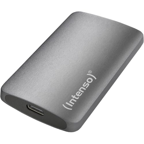 Intenso Externe SSD TX800, 1TB Portable Solid State Drive, Super Speed USB 3.2 Gen 2x2 (20 Gbit/s), bis zu 2100 MB/s