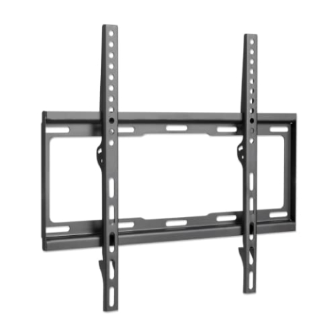 Manhattan 460934 Universal Wandhalterung für Flachbildschirme extra flach 32" bis 55" bis zu 40 kg schwarz