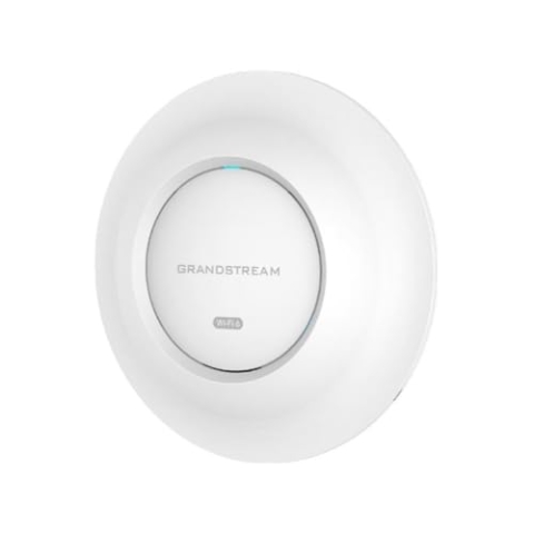 Grandstream GWN7662 Indoor Wi-Fi 6 AX5400 Access Point, 2× 2:2 2.4G, 4× 4:4 5G, 1x GbE, 1x 2,5G, PoE, up to 175m Coverage, up to 25 Marke