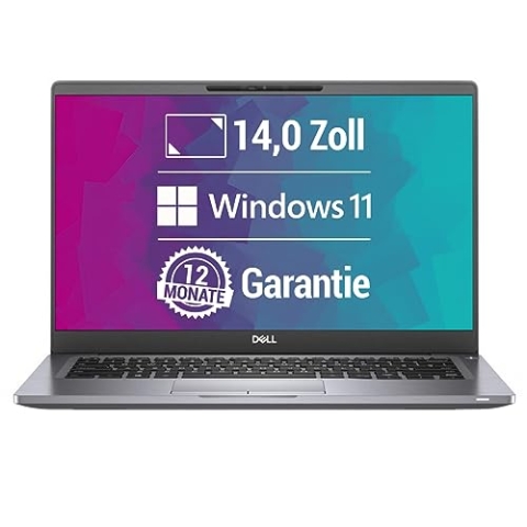 Dell Latitude 7400 14 Zoll Full HD Laptop Intel Core i5-8365U@ bis zu 4,1 GHz 8 GB 256 GB SSD mit Windows 11 Pro & GRATIS Antiviren-Software HDMI inkl. 12 Monate Garantie (Generalüberholt)