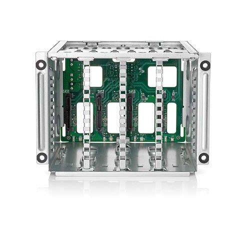 HPE Box1/2 Käfig-/Backplane-Set, 6,3 cm (2,5 Zoll), SATA/SAS, für ProLiant DL380 Gen10, DL385 Gen10, DL388 Gen10, XL270d Gen10