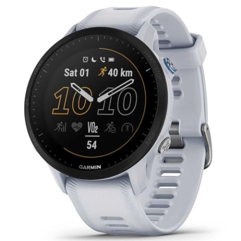 Garmin Forerunner 955 wh weißgrau, 753759297077, einheitsgröße