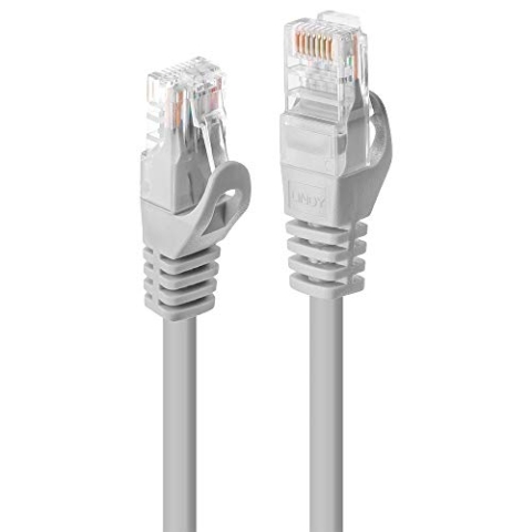 LINDY 48372 50m Cat.5e U/UTP Netzwerkkabel, grau