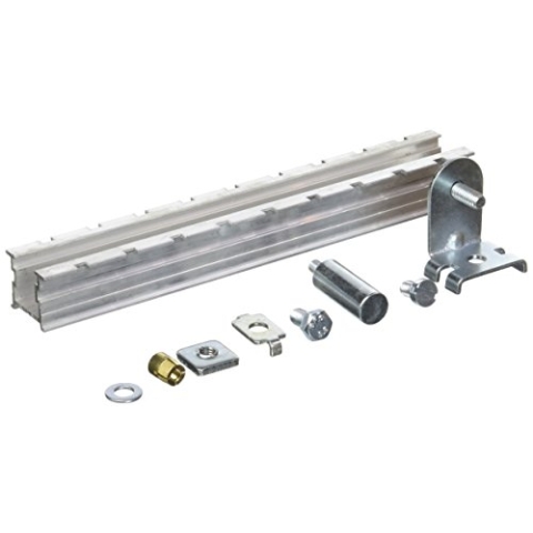 Schneider NSYDPLA3 Set, 4 Stufenschieber mit Bügeln für Anpassung auf Montageplatte in PLA T420mm