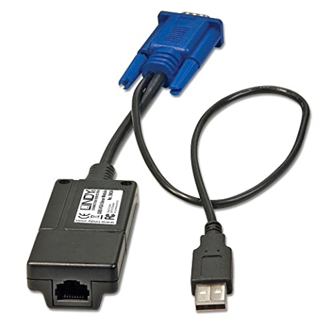 Lindy 39634 Computer Access Modul USB, VGA für KVM Switch CAT-32/-16 schwarz