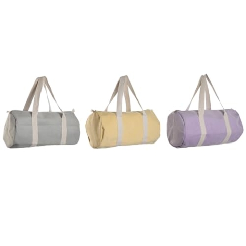 Home ESPRIT Damentasche, Gelb, Grau, Lila, 50 x 26 x 26 cm, 3 Stück