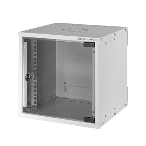 Logilink Rack Cabinet 6U Wall Mounted Rack Grey, W66Z30G