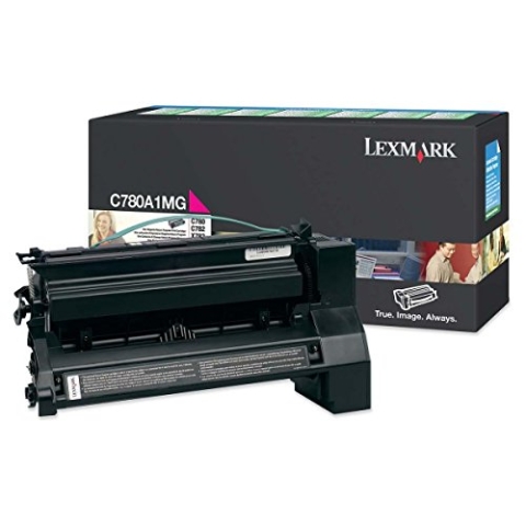 Lexmark Toner Magenta Pages 6000, C780A1MG (Pages 6000)