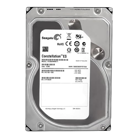 Seagate Constellation ST2000NM0011 Festplatte 2000 GB Serie ATA III Festplatte – Festplatten (3,5 Zoll, 2000 GB, 7200 U/min, Serie ATA III, 64 MB, Festplatte)