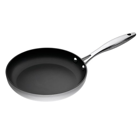Scanpan CTX Bratpfanne 26 cm | Multifunktionale Pfanne Induction mit Edelstahlgriff | Für alle Herdarten geeignet | Stratanium Antihaftbeschichtung | Ofenfest