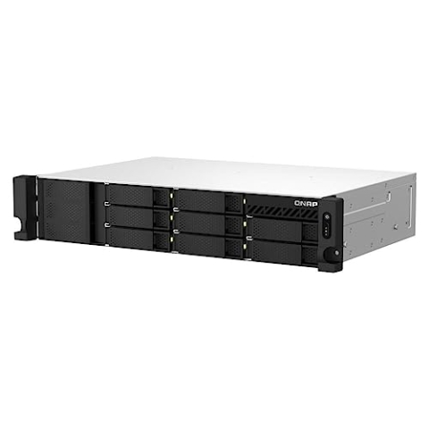 Qnap NAS-kompatibel TS-873AeU-RP-4G 0/8HDD 2U, Schwarz