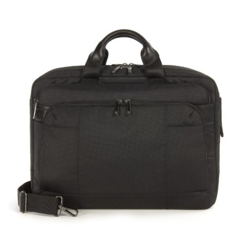 Tucano One Double 2 15Zoll Aktenkoffer Schwarz - Notebooktaschen (Aktenkoffer, 38,1 cm (15 Zoll), 1,46 kg, Schwarz)