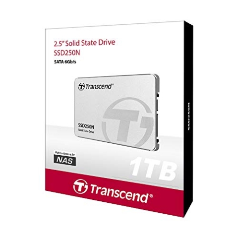 Transcend SSD250N 1TB Interne SATA SSD 6.35cm (2.5 Zoll) SATA III Retail TS1TSSD250N