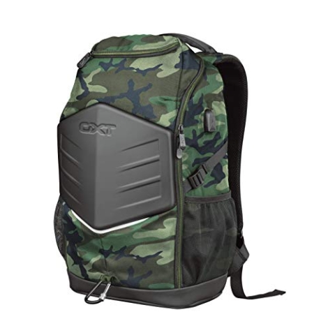 Trust GXT Outlaw 15,6 Zoll-Gaming-Rucksack Jungle Camo, 23302