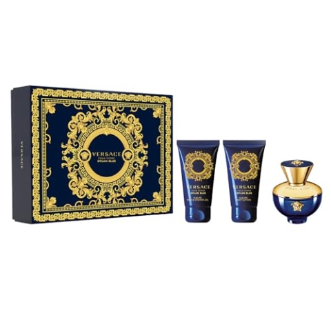 Versace EAU de Parfum-Set für Damen, Dylan Blue, 3-teilig