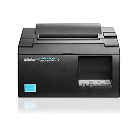 Star Micronics tsp143iiibi-230 Thermo POS Printer 203 x 203dpi Thermo grau – POS-Terminal (POS Printer, 250 mm/s 203 x 203 DPI, 58/80, 10,100 Mbit/s)