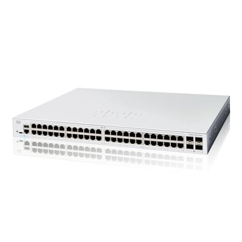 Cisco Catalyst 1200-48T-4G-Smart-Switch, 48-Port-GE, 4 x 1-GE-SFP, eingeschränkter Lebenszeitschutz (C1200-48T-4G)