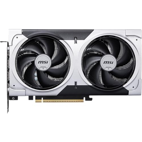MSI GeForce RTX 5060 Ti 8G Ventus 2X OC Plus - 8GB GDDR7 (28Gbps/128-bit), PCIe 5, Boost: 2602 MHz, HDMI 2.1b, DisplayPort 2.1b, Extra Core-Pipes
