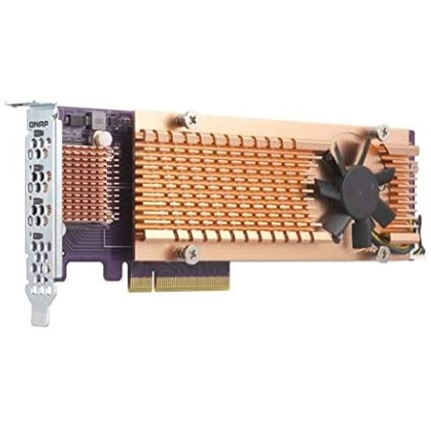 Qnap Quad M.2 PCIE SSD Expansion Card QM2-4P-384A Unterstützung UP to 4 M.2 2280
