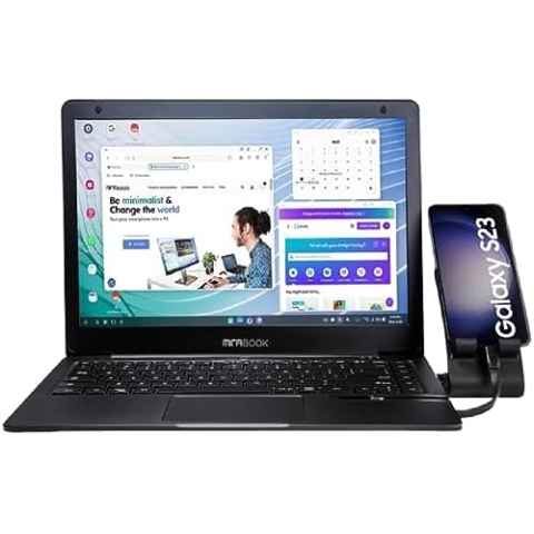 MIRAXESS MIRABOOK AZERTY Midnight Black Full HD-TFT LCD 1920 x 1080 MB-001