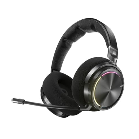 Corsair Virtuoso MAX Wireless für Xbox Gaming-Headset mit Bluetooth – Dolby Atmos, Aktive Geräuschunterdrückung, Mikrofon in Rundfunkqualität, für Xbox, PC, Mac, PS5, PS4 – Kohlenstoff
