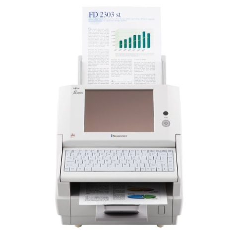 FUJITSU fi-6010N Network Scanner A4 Color ADF Duplex 10Base-T/100Base-TX 25ppm