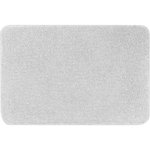 Kleine Wolke Badteppich Meadow,Silbergrau 55x 65 cm grau