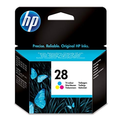HP 28 Tonerkartusche, 1 x Farbe (cyan, magenta, gelb) 190 Seiten Verpackung Schutzhülle mit Alarm Elektromagnetische